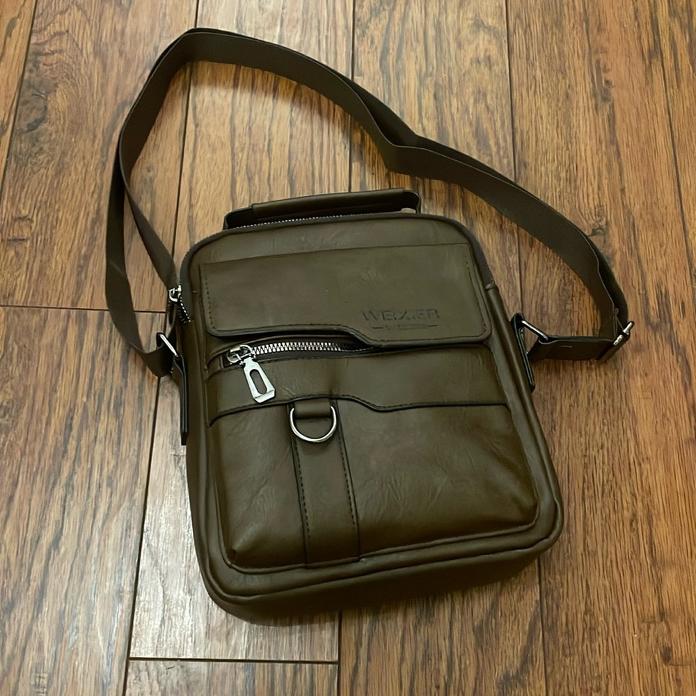 Brand NWOT faux leather crossbody bags